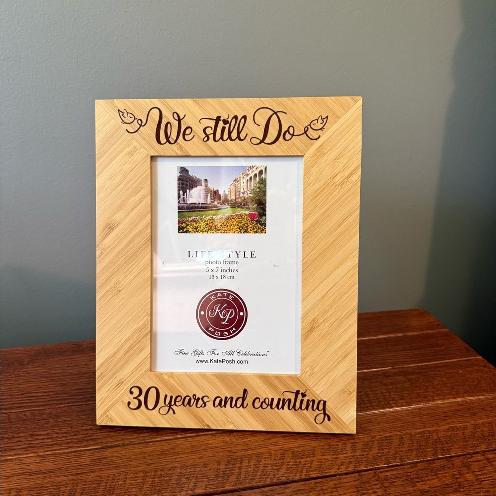 Kate Posh Wooden Photo Frame